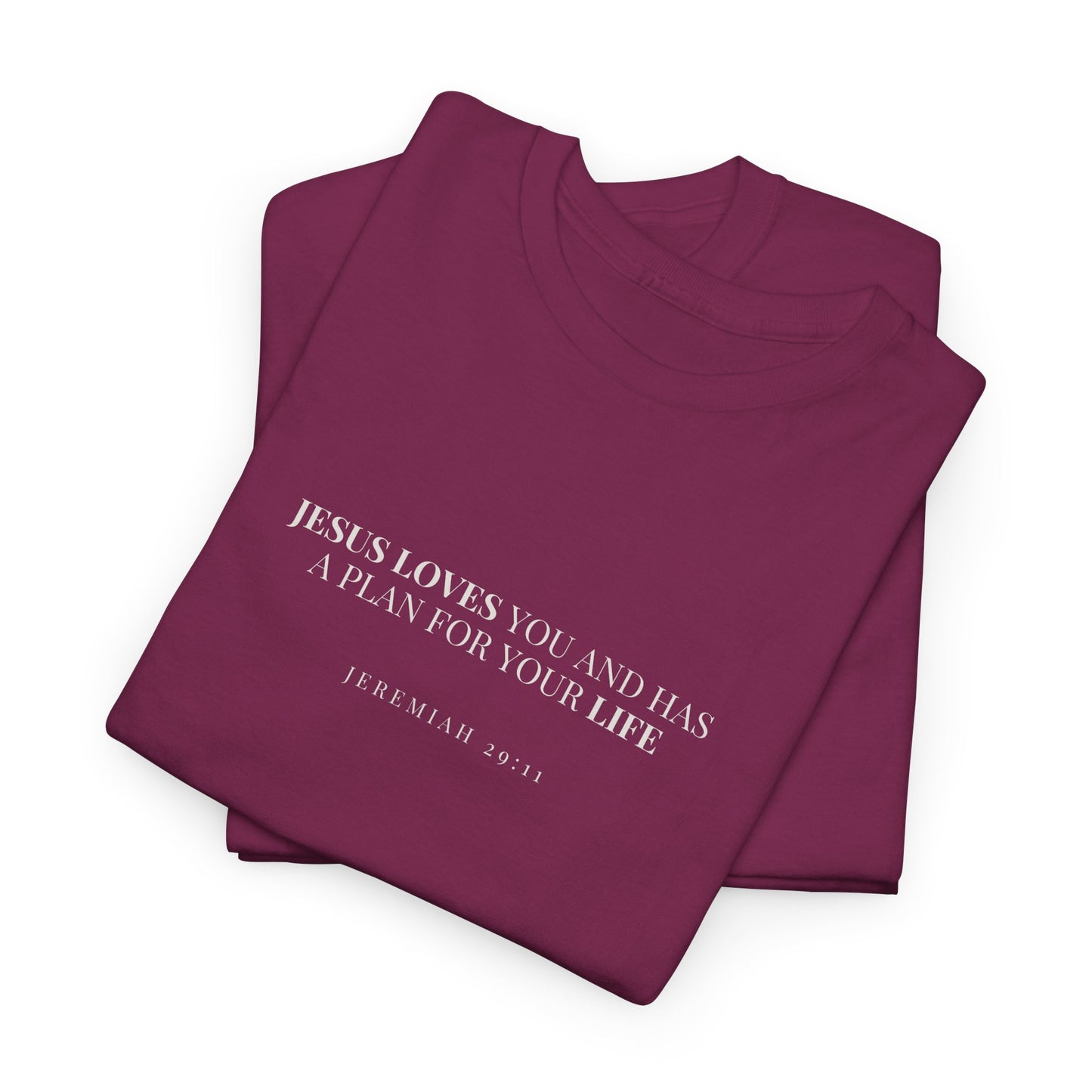 Jesus Loves You & Has a Plan for Your Life T-Shirt