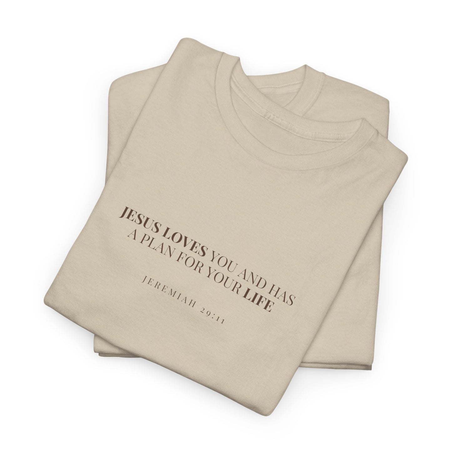 Jesus Loves You & Has a Plan for Your Life T-Shirt